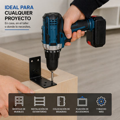 Taladro Inalámbrico – Sin Cables y Sin Interrupciones