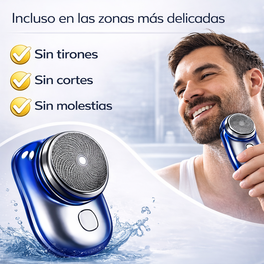 Mini Afeitadora PRO™ con Display Digital | Afeitado Rápido y Preciso