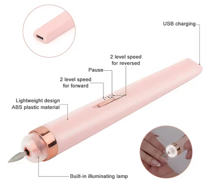 Lima Eléctrica NailCare | Uñas de Salón en Casa