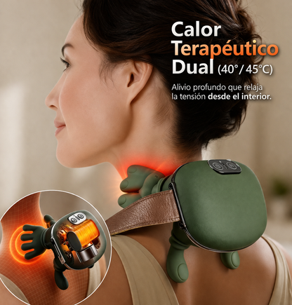 Masajeador Inteligente para Cuello — Alivia la tensión y rigidez en minutos