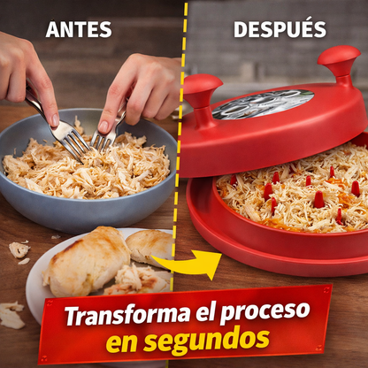 Desmenuzador de Pollo y Carne - Fácil, Limpio y en Segundos