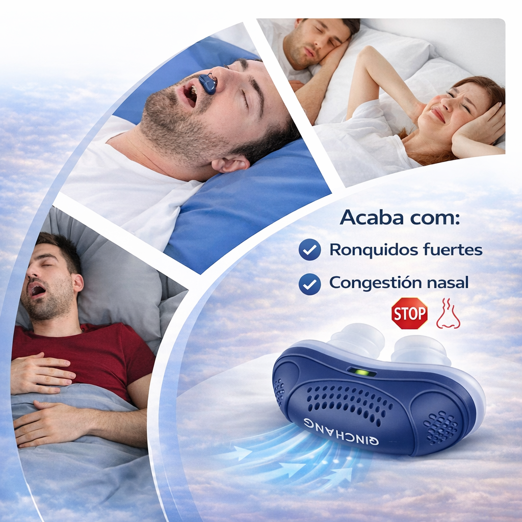 Dispositivo Antirronquidos – Deja de Roncar y Recupera tu Descanso