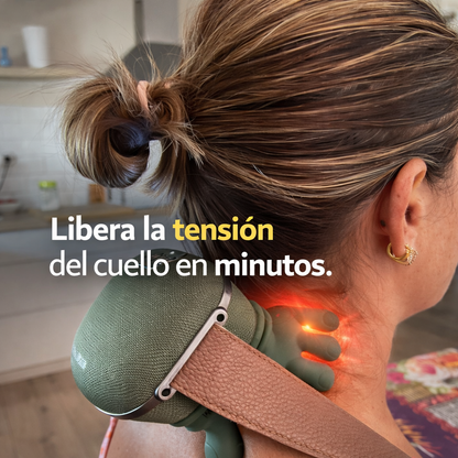 Masajeador Inteligente para Cuello — Alivia la tensión y rigidez en minutos