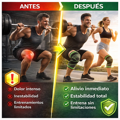 Rodilleras de Compresión – Reduce el dolor y mejora tu rendimiento 1pcs L/XL