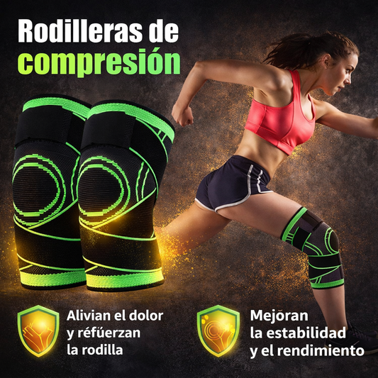 Rodilleras de Compresión – Reduce el dolor y mejora tu rendimiento 1pcs L/XL
