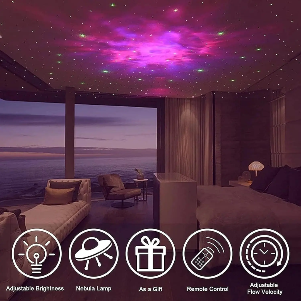 Proyector Astronauta | Galaxia y Estrellas en Casa