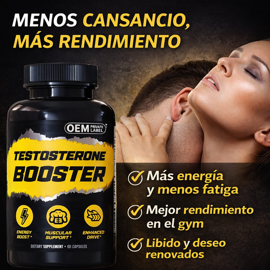 Testosterone Booster — Recupera tu fuerza y deseo