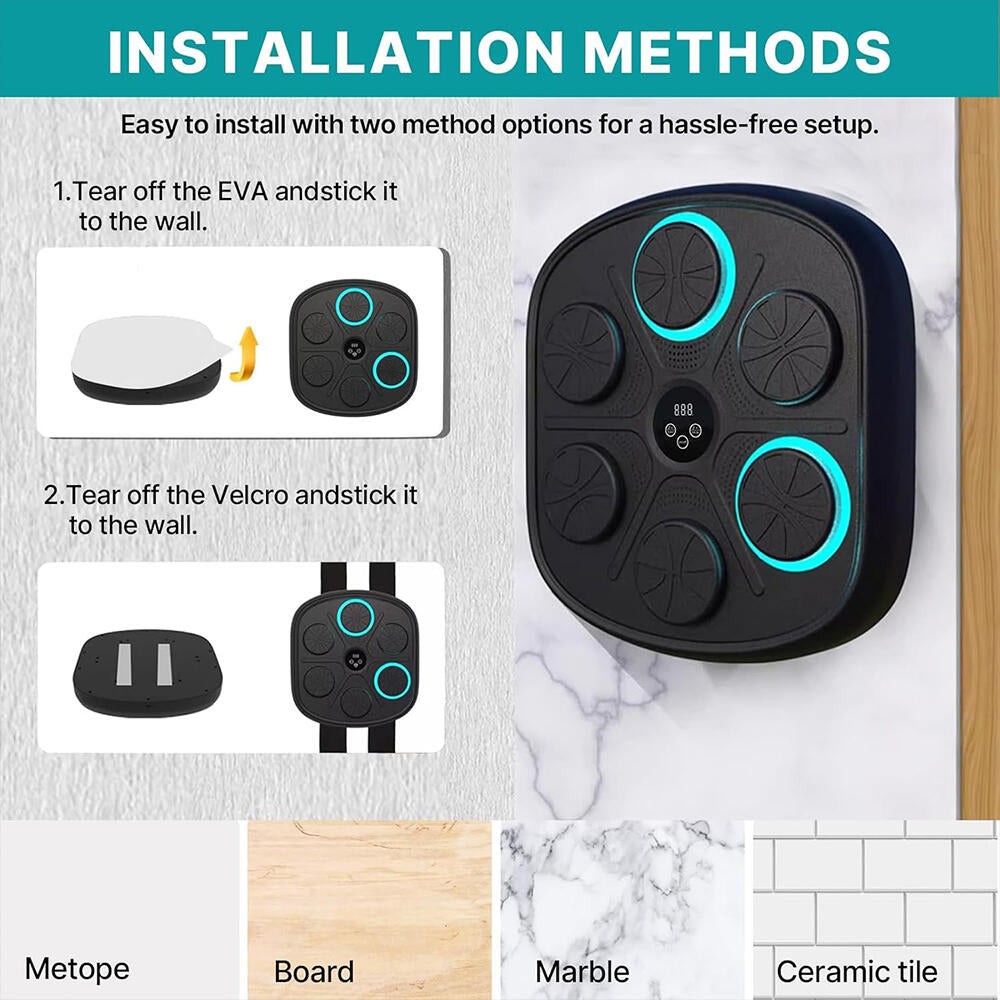 Máquina de Boxeo Musical Inteligente