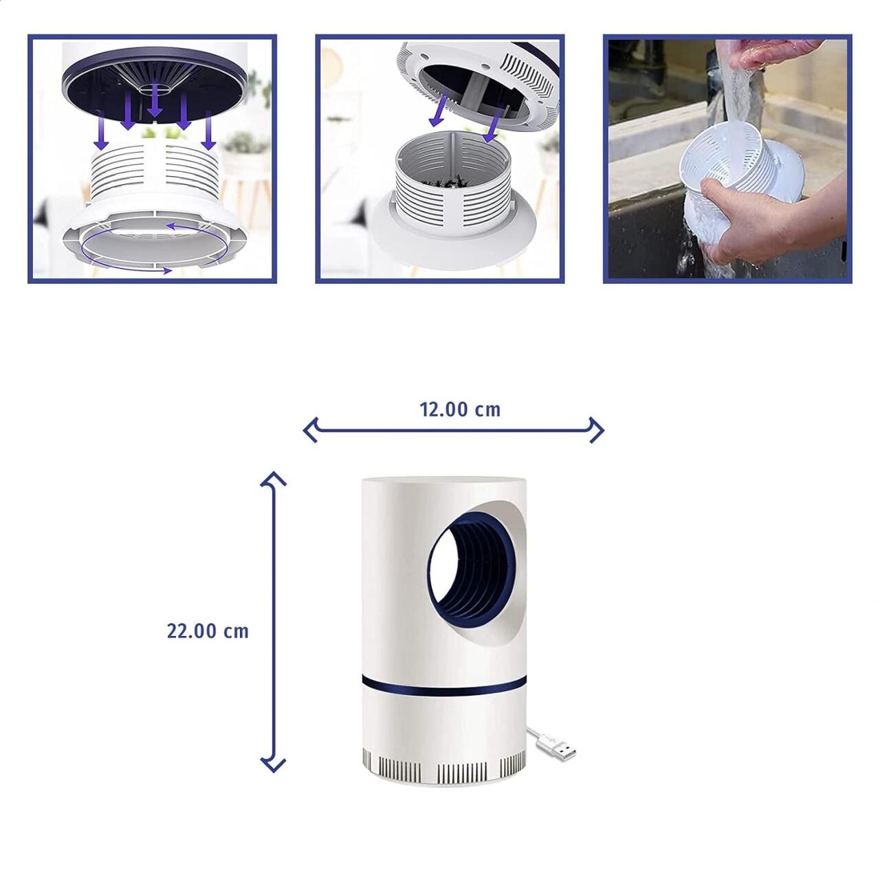 Lámpara Matamosquitos DGS-668 | Hogar Libre de Insectos