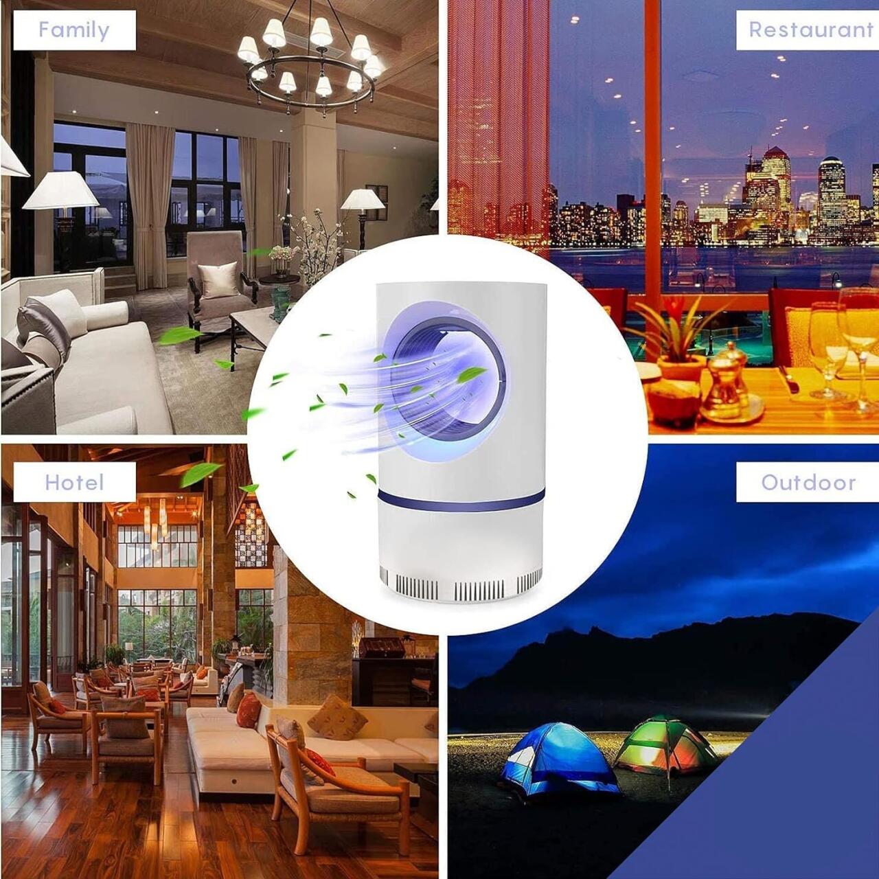 Lámpara Matamosquitos DGS-668 | Hogar Libre de Insectos