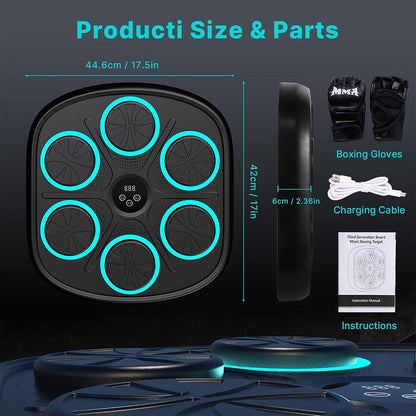 Máquina de Boxeo Musical Inteligente