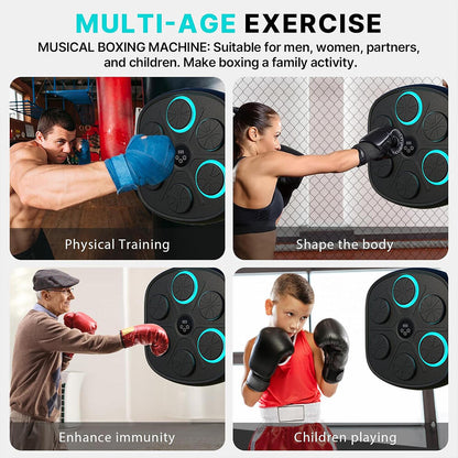 Máquina de Boxeo Musical Inteligente