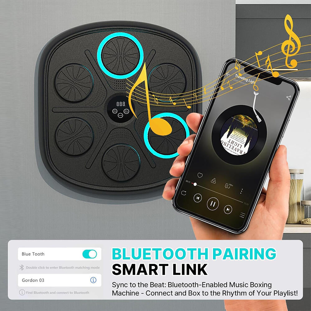 Máquina de Boxeo Musical Inteligente